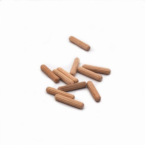 新品榉木木栓圆木榫木塞直纹木销木钉子木楔木肖连接件1000粒6*30