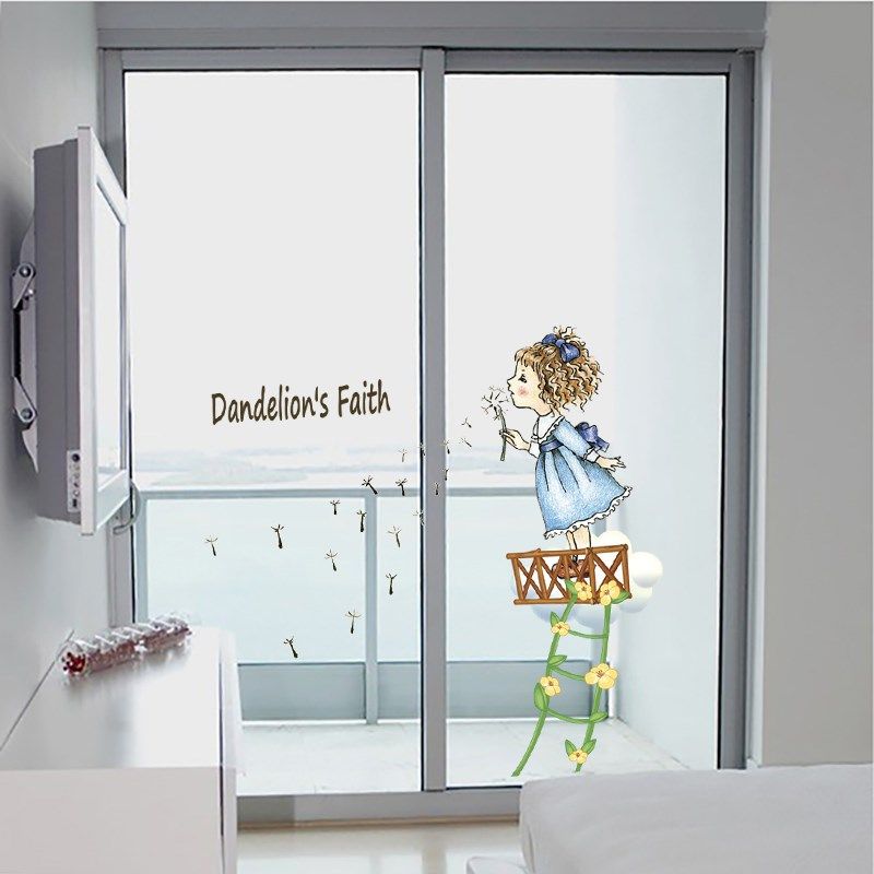 浴室玻璃门温馨贴纸自粘门贴画化妆室瓷砖墙壁装饰墙贴防水自黏贴,家居饰品,软装墙贴,淘宝优惠券,粉丝福利购,淘宝优惠卷