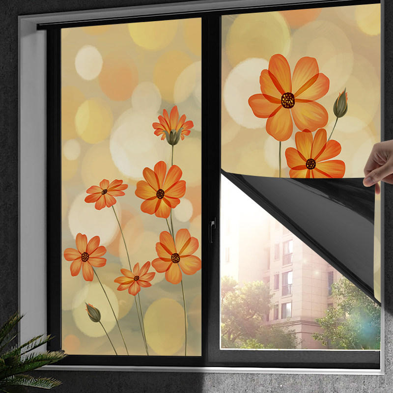 网红遮光玻璃贴纸防窥膜遮阳膜阳台可移门窗贴全遮光卧室遮挡神器,家居饰品,玻璃膜/贴,淘宝优惠券,粉丝福利购,淘宝优惠卷