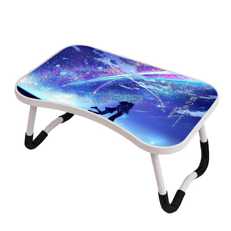 来图定制宿舍床上折叠桌卡通学习桌电脑桌动漫周边二次元小桌子