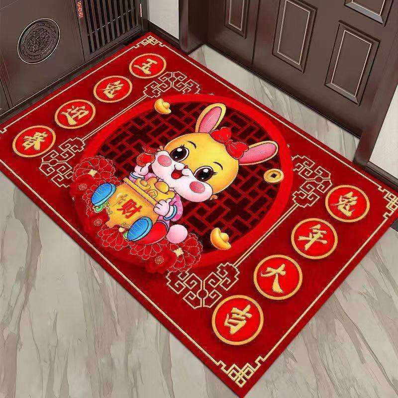 地垫红色入户门垫大门口进户门脚垫客厅卧室卫生间浴室家用地毯垫,居家布艺,入户地垫,淘宝优惠券,粉丝福利购,淘宝优惠卷