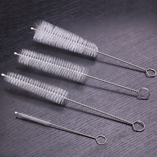 茶壶嘴清洁刷细壶口清洗刷紫砂壶小瓶口刷子多功能缝隙刷茶道配件