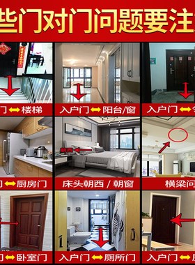 五帝钱门对门葫芦挂件纯铜天然桃木真品铜钱大门压门槛厕所中国结