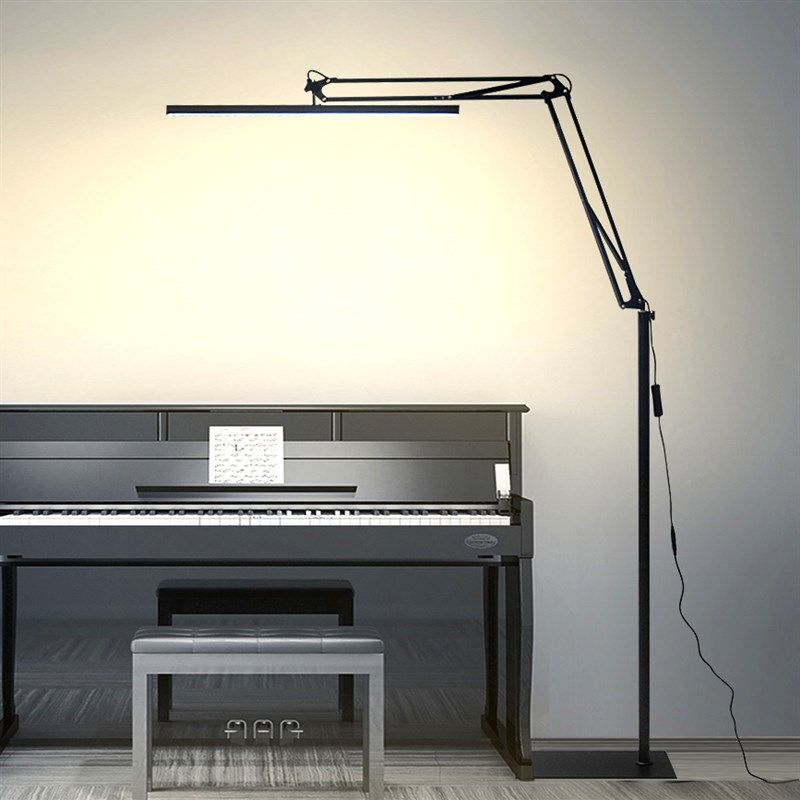 长臂高显色大光源无影钢琴练琴设计绘画模型桌子书房护眼落地灯,家装灯饰光源,落地护眼灯,淘宝优惠券,粉丝福利购,淘宝优惠卷