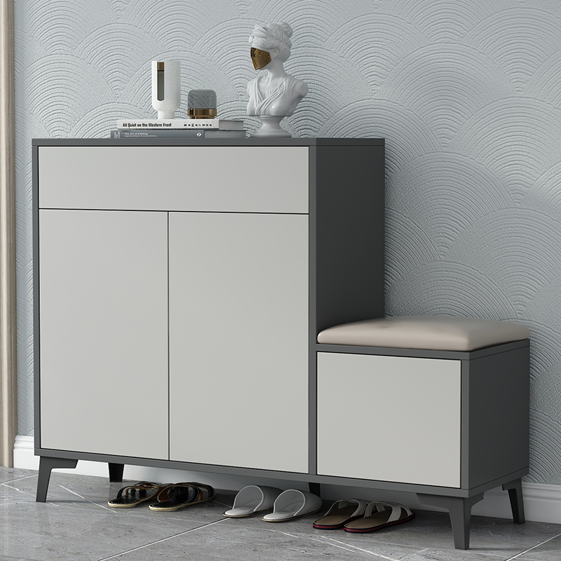 鞋柜家用门口置物收纳柜入户玄关柜客厅进门储物柜轻奢小户型鞋架