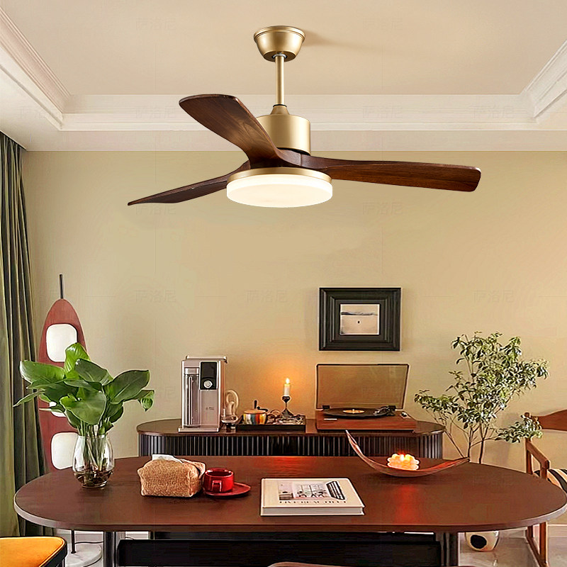 美式复古客厅吊扇灯2024新款吸顶餐厅卧室家用一体静音护眼风扇灯,家装灯饰光源,客厅吊灯,淘宝优惠券,粉丝福利购,淘宝优惠卷
