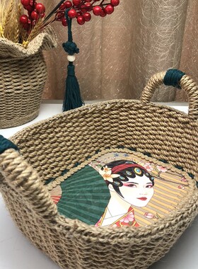 diy材料包花篮编织新手套餐花旦篮子可定制手工材料配件雪弗板PVC