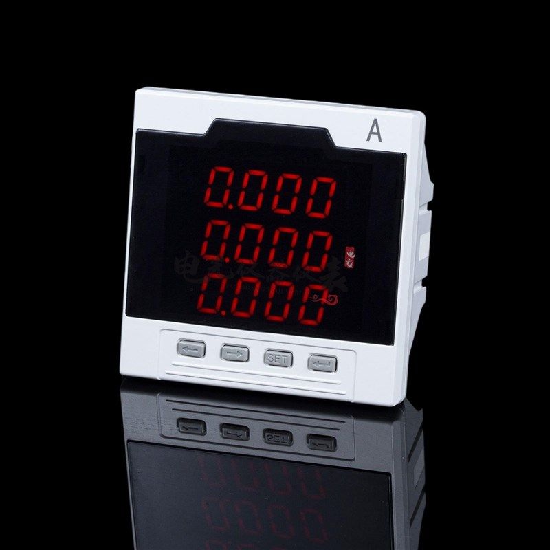 相多功能导轨电流电压液晶电力仪表 数显功率电能计量带485通*