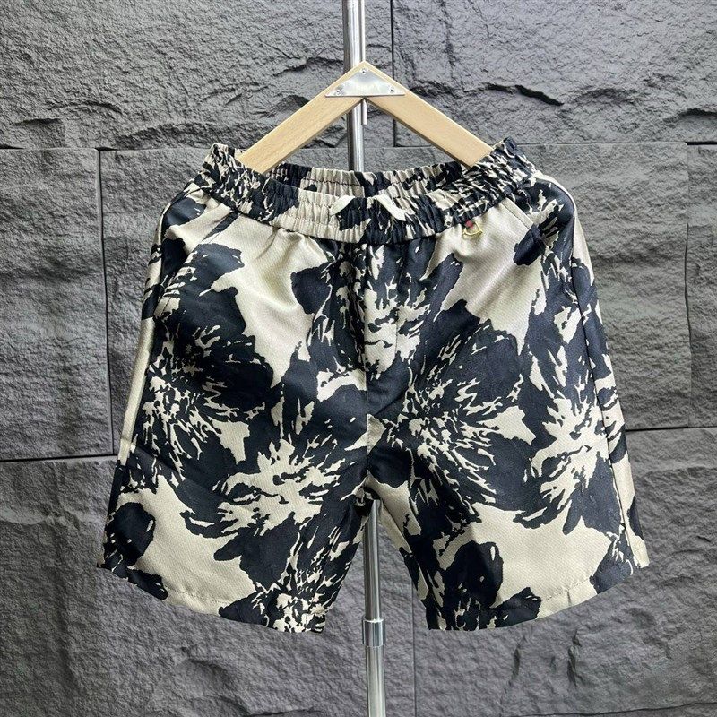 时尚感印花速干短裤男夏季薄款潮流百搭透气运动五分裤透气沙滩裤,男装,短裤,淘宝优惠券,粉丝福利购,淘宝优惠卷