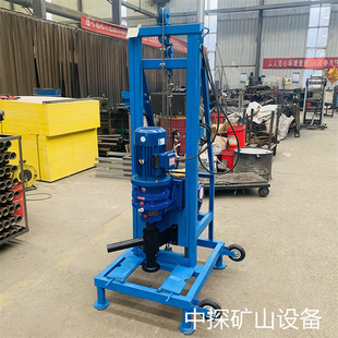 出口全自动升降打井机 百米220V家用钻井机 农用抗旱浇地水钻机