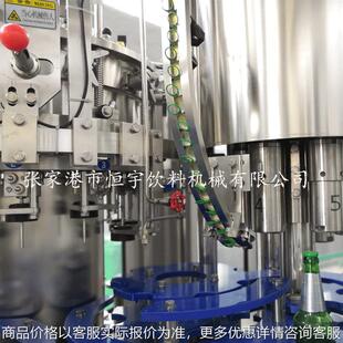 啤酒三合一灌装机 玻璃瓶含气饮料等压灌装机 灌装机制造厂家直销