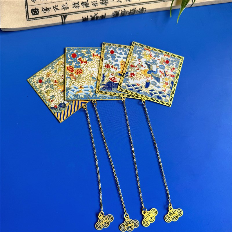 中国科举博物馆状元文创加爵书签官补文官武官创意国风中式南京