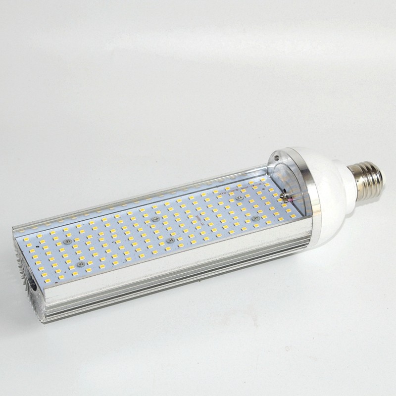 超亮LED玉米灯全铝材单面路灯庭院草坪加长灯泡光源包邮20W60W80W
