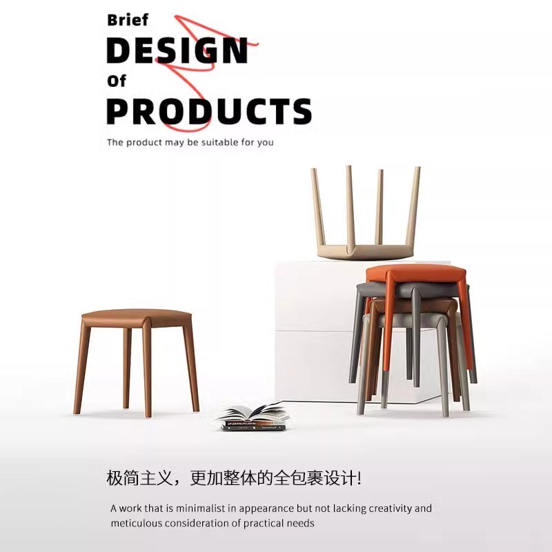 银雁凳子可折叠家用餐凳餐桌备用凳客人凳聚会用凳子家用餐椅方凳