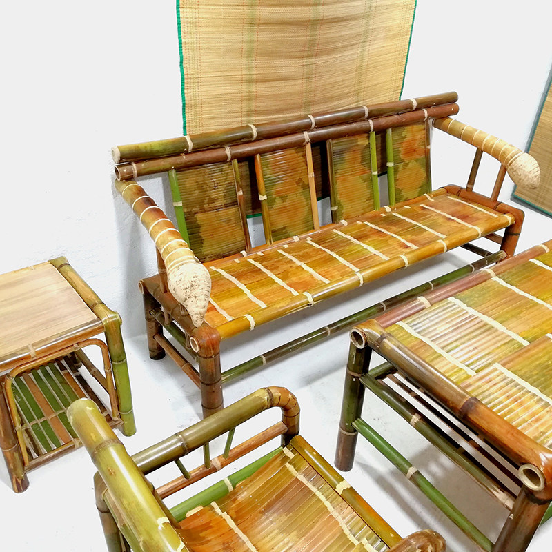 竹子茶桌椅组合新中式长沙发家用茶室家具竹编特色复古禅意竹茶几,特色手工艺,竹编/竹雕,淘宝优惠券,粉丝福利购,淘宝优惠卷