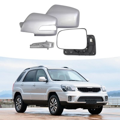 适用于07-13款起亚狮跑Sportage倒车镜盖镜片转向灯汽车配件