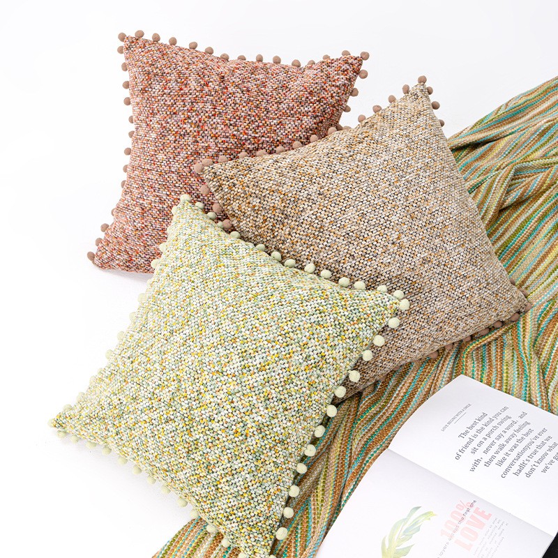 简约轻奢客厅沙发抱枕复古法式高级感床上靠枕提花靠垫含芯抱枕套