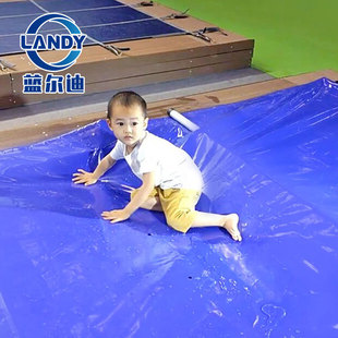 防尘泳池盖 蓝尔迪厂家泳池保温膜 泳池管道PVC安全盖布 承重强