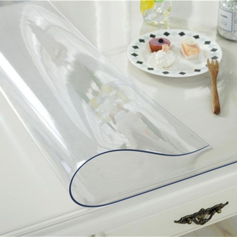 pvc桌布防水防油软质玻璃塑料桌垫免洗茶几垫餐桌布水晶板长方形