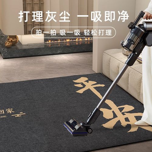 地垫家用耐脏防滑入户门脚垫新中式门外蹭脚垫进门玄关可定制垫子