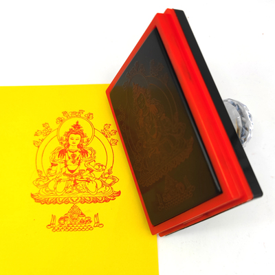 金刚萨埵印藏密佛像印章造佛像加行可定制自出墨光敏印戳