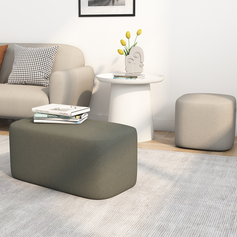 北欧沙发凳客厅方凳网红小凳子矮凳脚凳家用门口换鞋凳创意坐墩