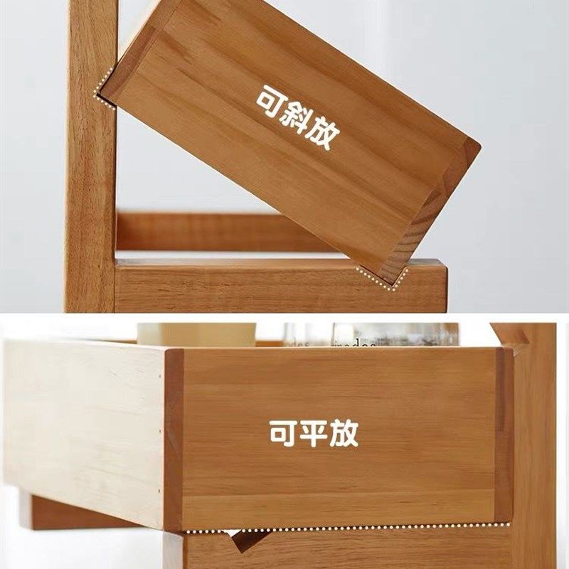 全实木多层书架置物架玩具收纳架餐边柜零食架客厅厨房蔬菜水果架,住宅家具,家用陈列柜,淘宝优惠券,粉丝福利购,淘宝优惠卷