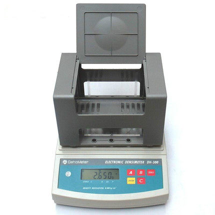 固体密度测试仪DH-300密度天平比重计塑料颗粒 橡胶密度