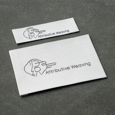 【可加急】服装领标定制电脑机织唛布标定制衣服水洗标定制侧标商