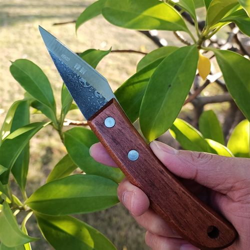 园林锋钢嫁接刀老锯条毛胚料手工锻打芽接刀园艺果树苗木嫁接工具