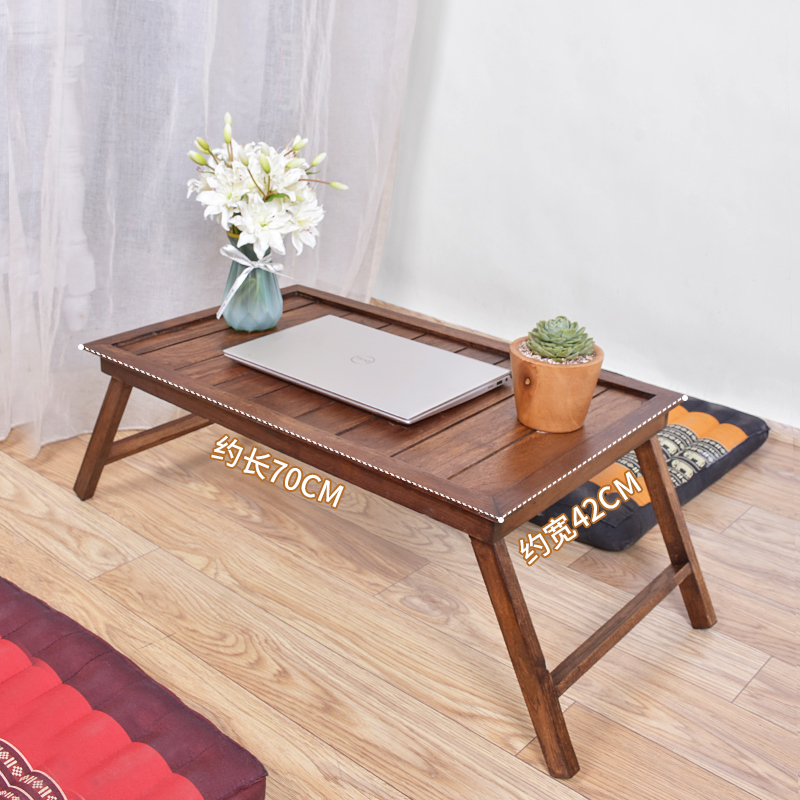 飘窗几中式矮桌炕桌窗台桌实木茶几茶桌小桌可折叠榻榻米桌子炕几