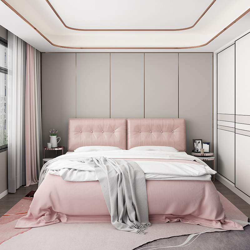 床头靠垫软包海绵靠垫床头套大靠背卧室儿童靠枕榻榻米无床头靠背