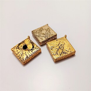 游戏周边观星少女的传说金属钥匙扣挂件菈妮护符法环老头环挂坠