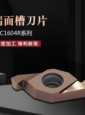 端面槽刀片FVC1604R 100 150 200 250 300数控内孔切槽用合金刀头