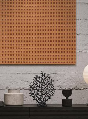 新中式轻奢珊瑚高档摆件客厅样板间电视柜玄关软装高级感家居饰品