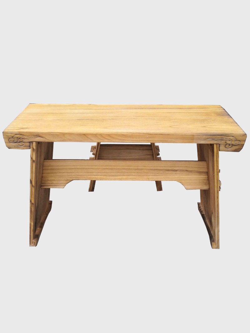 古琴桌凳共鸣箱琴桌仿古实木画案书法桌组装拆卸国学桌茶桌条案