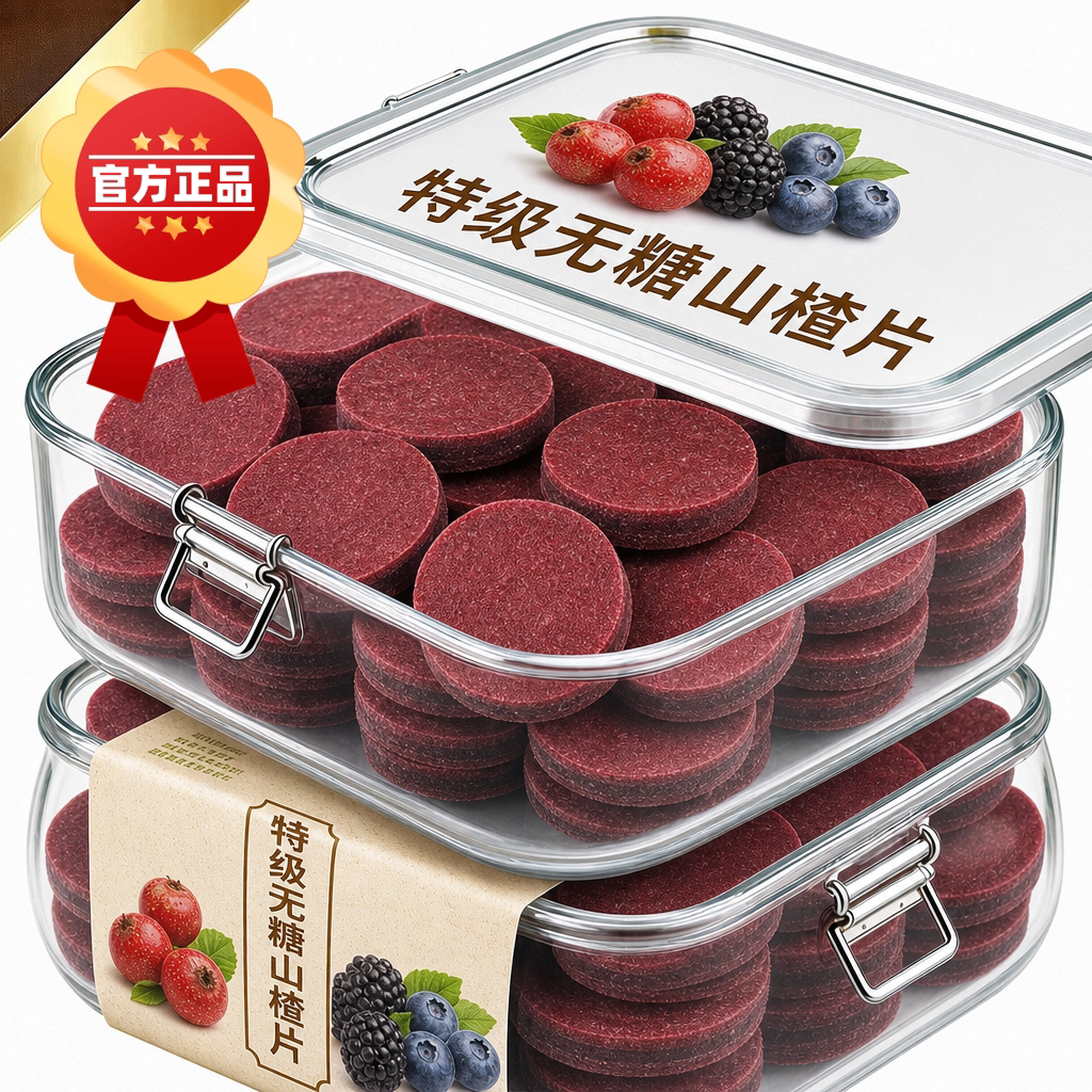蓝莓桑葚山楂片干正宗无添加官方旗舰店孕妇儿童健康营养零食果脯