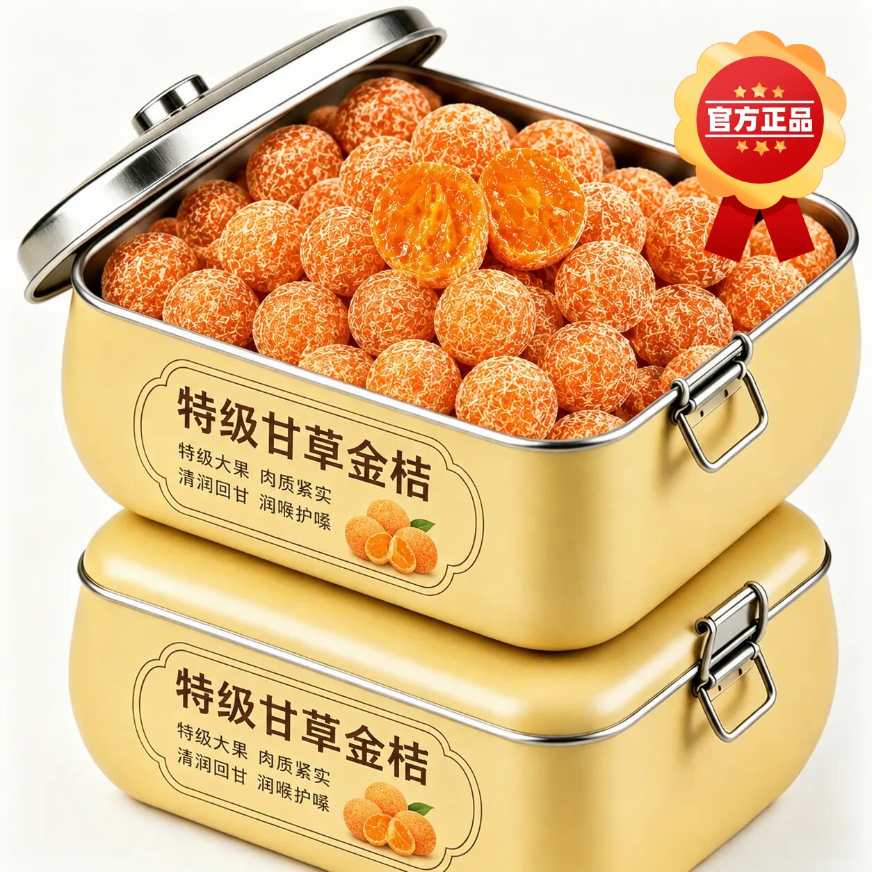 甘草金桔正宗官方旗舰店金桔干金桔即食零食休闲小吃食品果干蜜饯