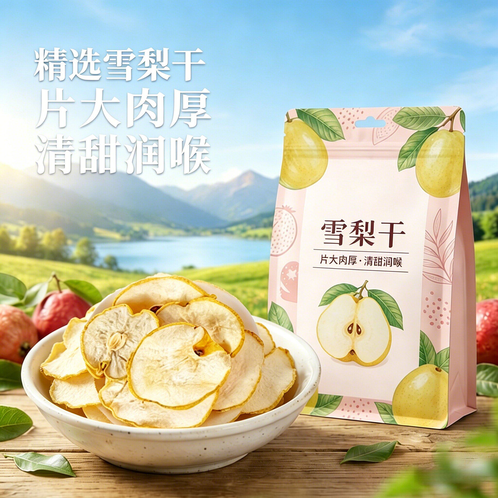 央妈推荐雪梨干梨干片500克河北赵县特产雪梨干片茶梨泡茶水煲汤