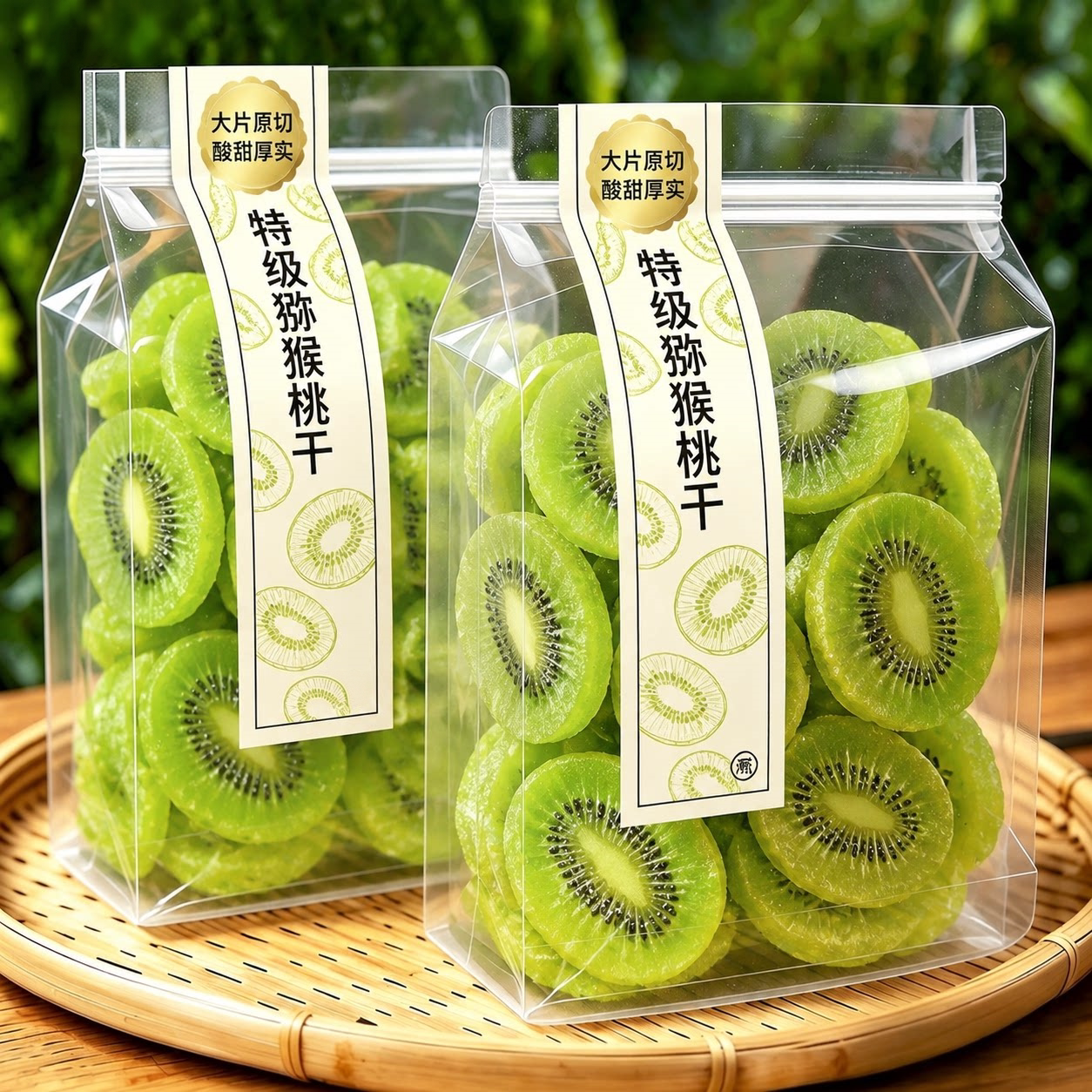 农科院黄心猕猴桃干无添加官方旗舰店正品绿心原味纯果干陕西特产
