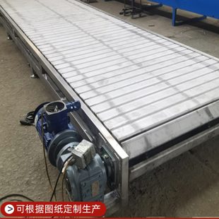 链条送输线板链板输送机输送带重型链板输送机托盘链链板 吨包工装