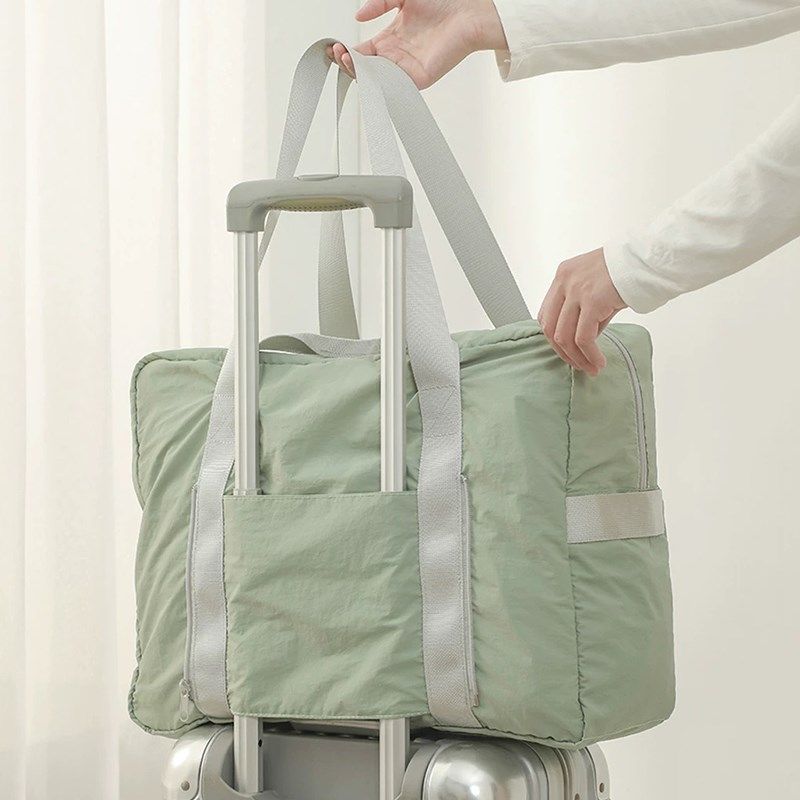 可套拉杆箱折叠旅行袋手提大容量健身包便携待产收纳出差旅行行李,箱包皮具/热销女包/男包,旅行袋,淘宝优惠券,粉丝福利购,淘宝优惠卷
