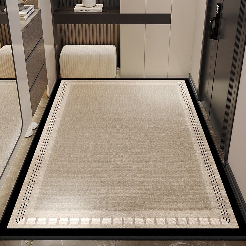 新款高端亚麻入户吸水地垫进门门口玄关防滑脚垫可裁定制家用地毯,居家布艺,入户地垫,淘宝优惠券,粉丝福利购,淘宝优惠卷