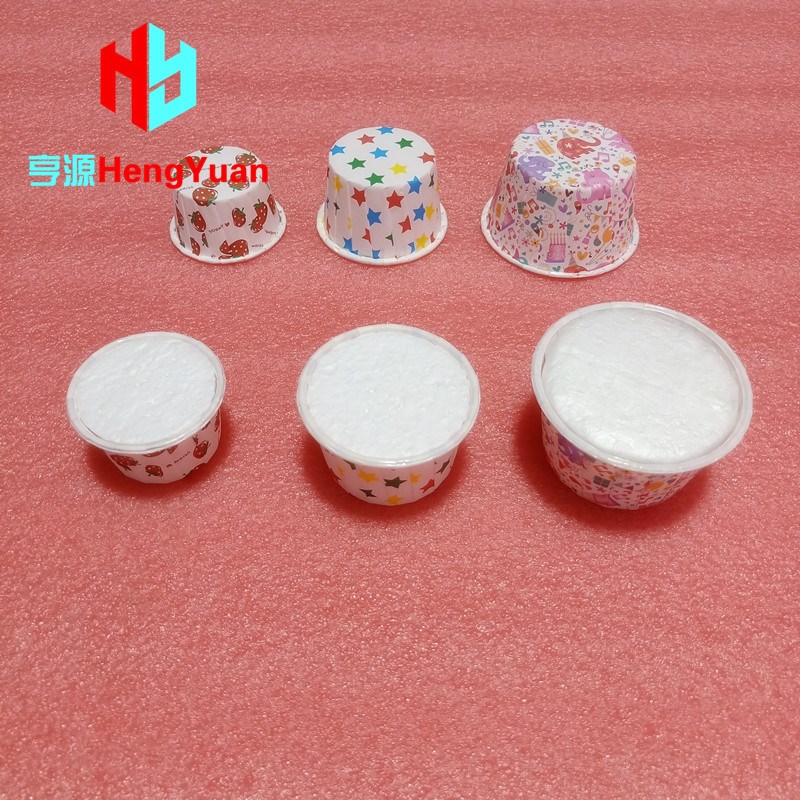 纸杯假体蛋糕模型 小中大号卷边杯翻糖模具马芬杯烘焙裱花泡沫胚