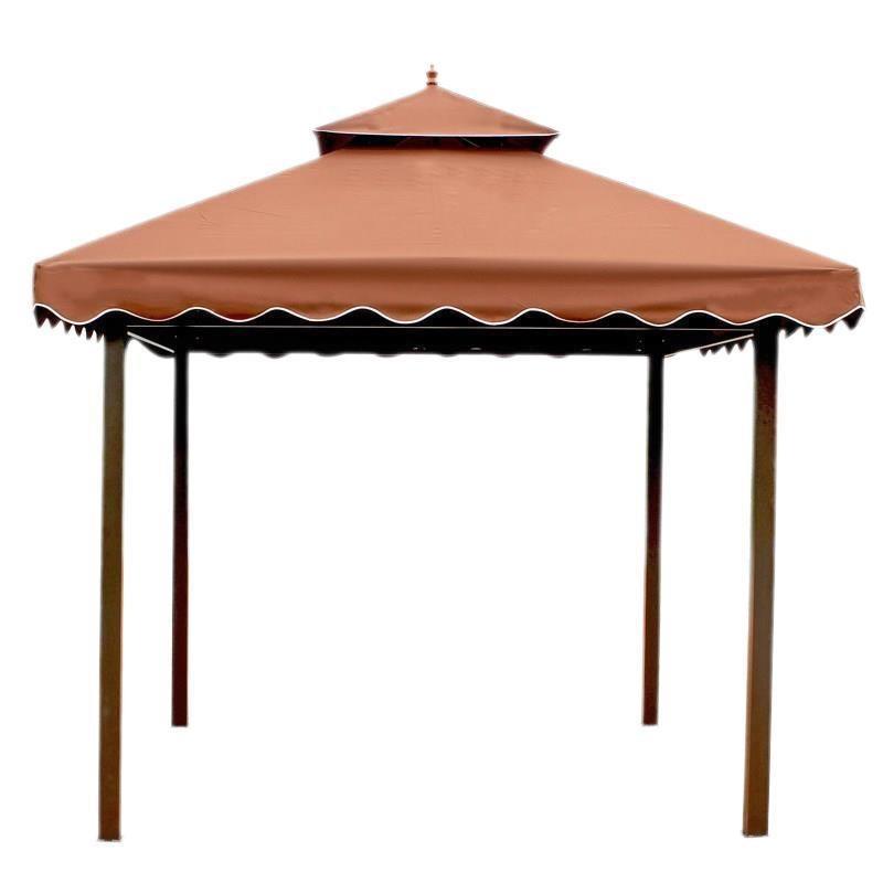 户外罗马篷庭院四角欧式帐篷休闲四柱凉亭雨棚活动帐篷汽车停车棚