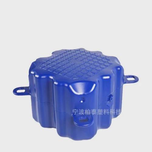 厂家优惠湖面拦挡拦污浮漂水库水面平台浮桥塑料浮筒