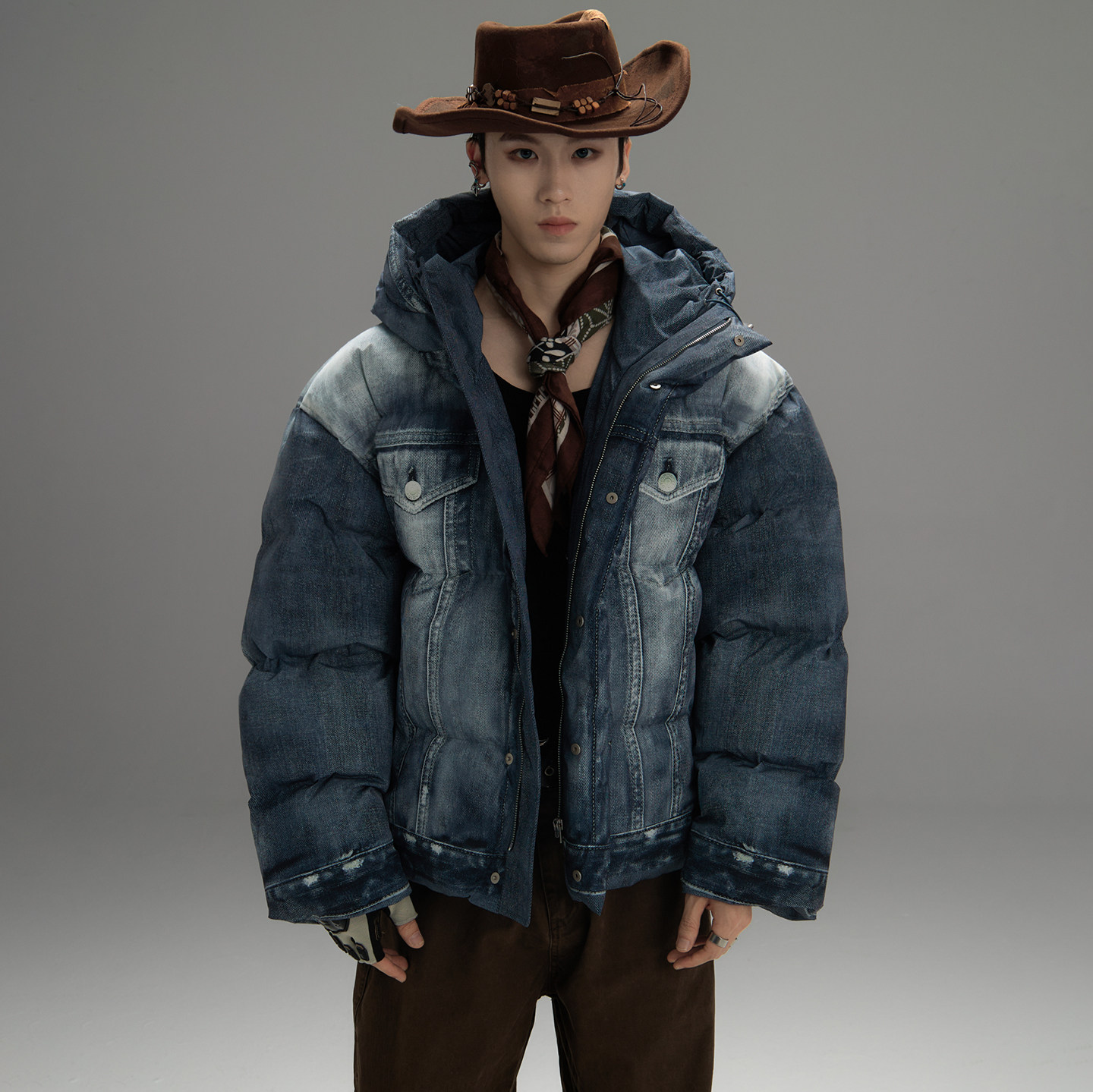 GALAXOR银河预报 小众复古3D棉服上衣连帽加厚冬季棉衣面包服外套,男装,棉衣,淘宝优惠券,粉丝福利购,淘宝优惠卷