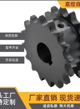 双排链轮 双列型 SP50SD17/18/19/20/21-N/S-25/28/30/35/40