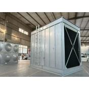 厦门钢塔全钢冷却塔50/100/200T冷却塔闭式塔横流式冷却塔方形塔