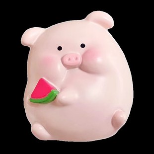 可愛(ài)小豬拉手現(xiàn)代家具兒童房定衣柜門(mén)櫥柜子抽屜卡通小把手單孔